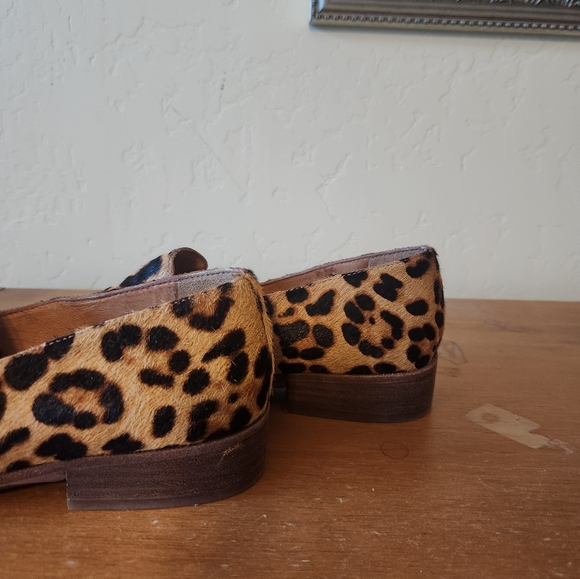 Madewell Francis Loafer, Calf Hair Leopard Print SIZE 9 - Picture 5 of 7